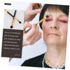 DOITOOL 15pcs Double-sided Eyeshadow Applicators Lightweight Makeup Brushes for Women Portable Eyeshadow Tools for Easy Application of Eye Makeup Versatile Use for Shadows and More view 2