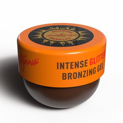 Eda Taspinar Intense Glitter Bronzing Gel Tanning and Moisturizes 6.8 fl oz (200 ml)