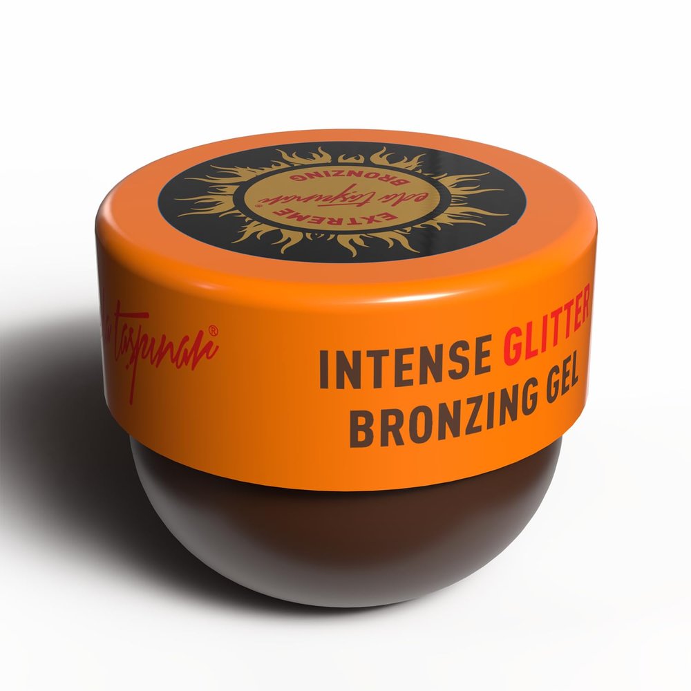 Eda Taspinar Intense Glitter Bronzing Gel Tanning and Moisturizes 6.8 fl oz (200 ml)