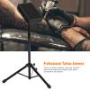 Adjustable Salon Armrest with Leg Rest Stand, Soft Padded Comfort, Portable view 3