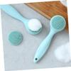 DOITOOL 3pcs Silicone Scrubbers Exfoliator Brush for Face Cleansing Nose Massager Beauty Tool view 3