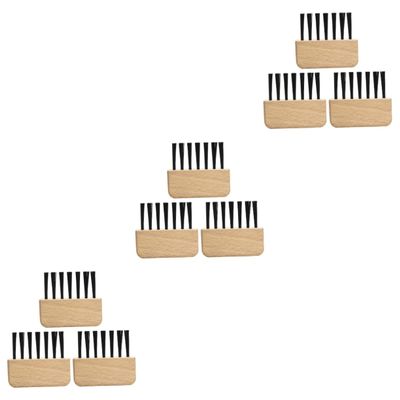 balacoo 9pcs Hair Brush Comb Cleaner Tool Brush Cleaner for Home Salon Easy to Use