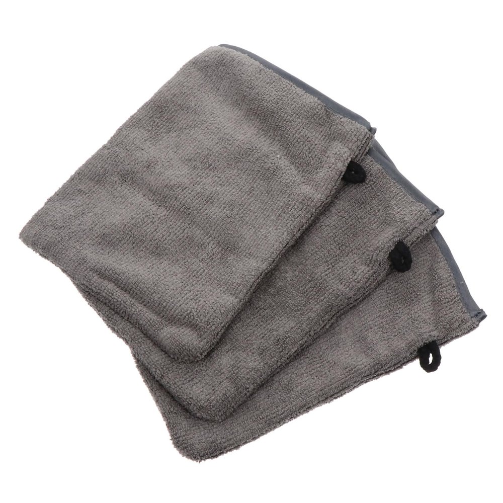 Beaupretty 3pcs Facial Cleaning Gloves Soft Microfiber Makeup Mitts for Shower Face Washing Portable Reusable Efficiently Cleans Makeup for Travel