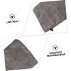 Beaupretty 3pcs Facial Cleaning Gloves Soft Microfiber Makeup Mitts for Shower Face Washing Portable Reusable Efficiently Cleans Makeup for Travel view 4