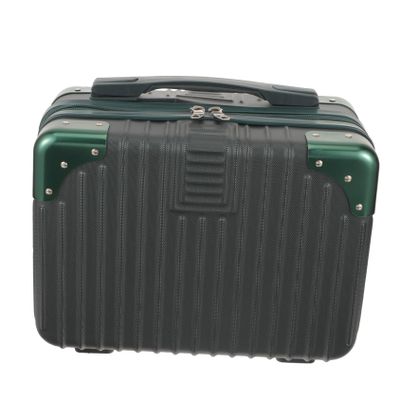 balacoo Travel Handheld Makeup Storage Case Portable Cosmetic Suitcase for Women Toiletries Organizer Fine Workmanship for Travel and Everyday Use