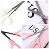 Beaupretty 6pcs Beauty Scissors Eyelash Scissors Eyebrow Trimmer High for Easy Grooming Makeup Tool for Daily Use view 3