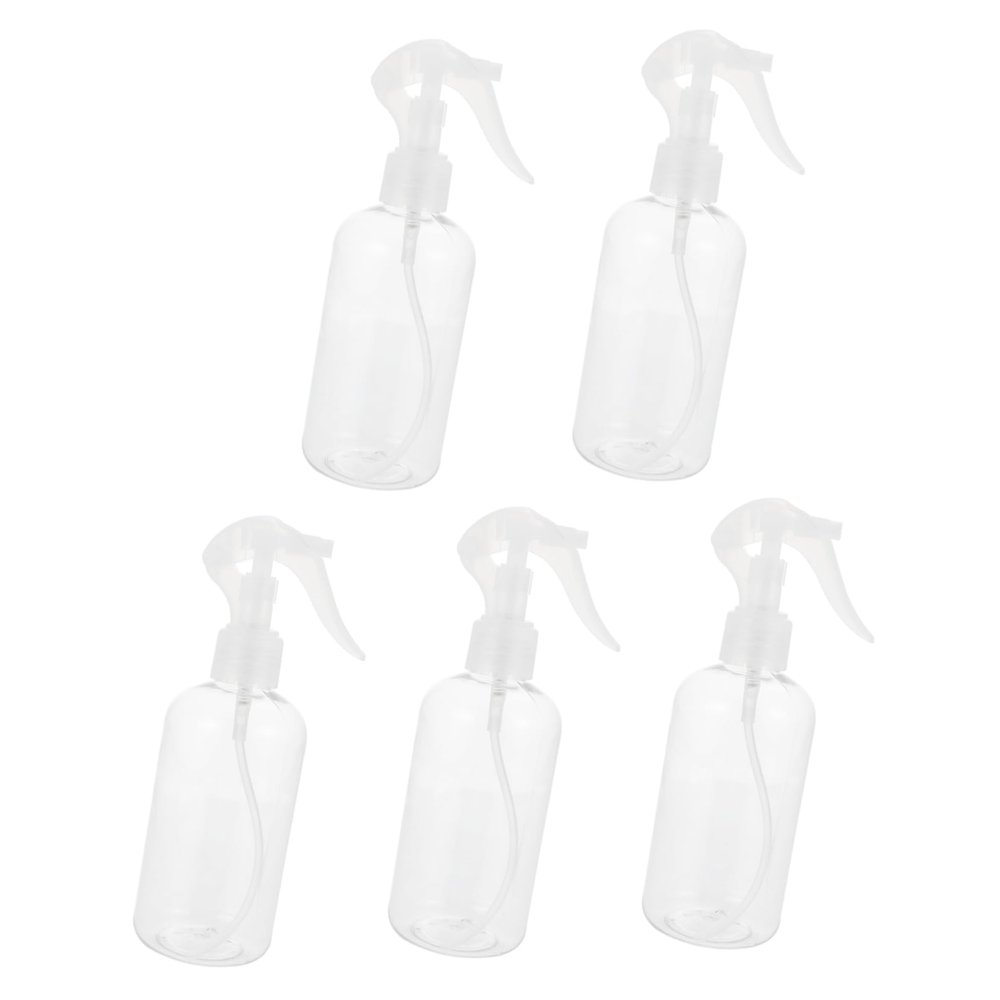 5Pcs Manual Water Sprayer Bottle, 250ml Plastic Pressure Sprayer for Plants