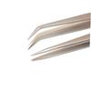 Mipcase 2pcs Multifunctional Tweezers Kit Steel Pointed Tweezers for Jewelry Lash Chin Hair Professional Diy Use view 3