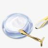 BetterJonny 3Pcs Metal Eye Cream Applicator Roller Wand Stick, Cosmetics Spoon Eye Cream Massager Wand Girls Women Facial Massager for Fatigue Relief Reduce Puffiness (Gold) view 4