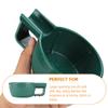 FRCOLOR Plastic Shaving Bowl 2.36 Inch Wide Lathering Bowl for Men Shaving Cream Foam Soap Durable Shave Accessory for Home and Travel view 2
