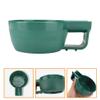 FRCOLOR Plastic Shaving Bowl 2.36 Inch Wide Lathering Bowl for Men Shaving Cream Foam Soap Durable Shave Accessory for Home and Travel view 4