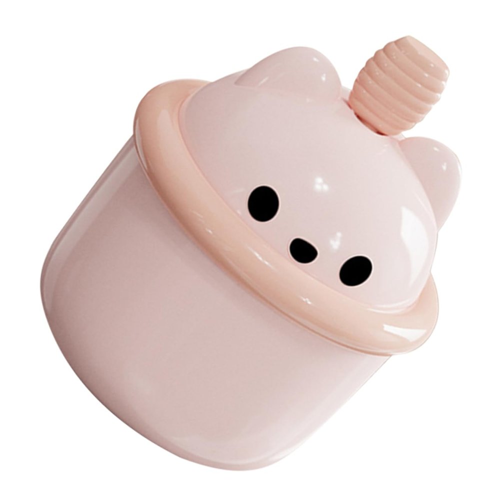 Beatifufu Bear-shaped Foam Maker Cup for Face Wash Portable Facial Bubble Maker for Cleansing Handle Versatile for Cleansers Body Washes Fun Bathroom Decor