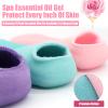 2Pairs Moisturizing Socks - Silicone Socks for Dry Cracked Feet Women - Lotion Gel Socks for Repairing,Softening and Hydrating Feet view 4
