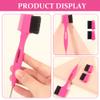 Ipetboom 1set Eyebrow Brush with Replacement Dual-ended Eyebrow Comb Applicator Tool for Shaping Styling Brows Sleek Design for Effortless Makeup Application for All Skin Types view 2