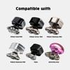12 Pack Pitbull Shaver Replacement Blade for Skull Shaver Replacement Heads Pitbull Gold/Silver Replacement Blades for Palm Electric Razors Head Shavers for Bald Men, 2 Cleaning Brush, Premium view 2