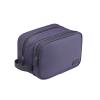 BAGWEN Toiletry Bag for Women, Water-resistant Travel Toiletry Bag, PU Leather Cosmetic Makeup Organizer, Travel Bag for Travel Size Toiletries, Purple view 1