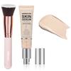 2024 New PHOERA Foundation Makeup for Mature Skin, Wrinkles Matte Natural Finish for a Flawless Complexion (N01 Porcelain) view 1