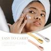 Healvian 12pcs Mini Makeup Spatula Lotion Spatula for Skincare Bliss Skincare Smooth Surface view 2