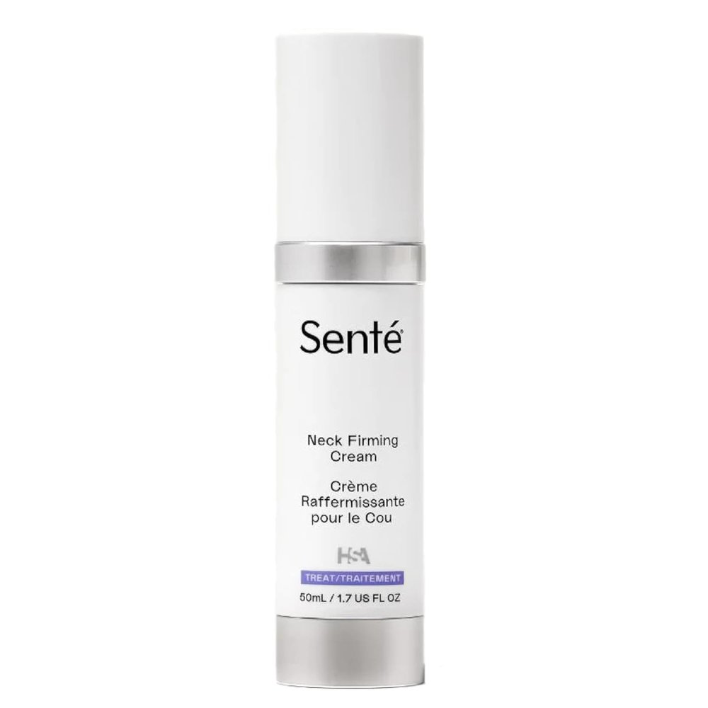Sent Firming Neck Cream for Crepey Skin & Vertical Lines | Lifts, Firms & Smooths Neck & Dcollet | HSA, Caffeine, Vitamin C | 1.7 Fl Oz