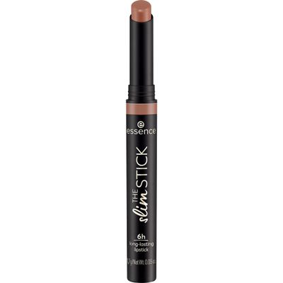 essence The Slim Stick, rossetto, n. 101, nude, a lunga durata, nutriente, risultato espresso, colori intensi, opachi, vegani, senza profumo, senza alcool, senza parabeni, confezione da 1,7 g