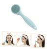 Didiseaon 3pcs Silicone Facial Cleansing Brush Tool for Gentle Exfoliation Manual Food-Grade Material for Daily Skincare Routine Design view 4
