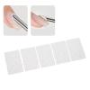 50pcs 240 Grit Sand Paper, Self Adhesive Nail Cuticle Pusher Sandpaper, Disposable Nail Art Pre Polishing Tool view 2