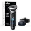 Braun Electric Shaver for Men, Series 7 7127cs, Wet & Dry Shave, Turbo & Gentle Shaving Modes, Waterproof Foil Shaver, Engineered in Germany, with Beard Trimmer, Charging Stand, Space Grey view 1