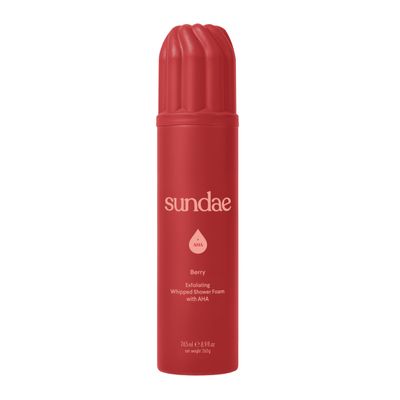 sundae Exfoliating Whipped Shower Foam Berry Foaming Body Wash 8.9 fl oz, 265ml