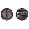 12x12 Machine Made Human Hair Hair Toppers for Thin Hair with Bangs Hair Topper for Women with Thinning Hair Clip on in Topper Hairpiece Straight (Dark Brown,25cm/10inch) view 4