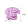 Angoily 2pcs Microfiber Hair Drying Towel Wraps for Women Fast Drying Hair Caps Gentle and Absorbent for Bathing and Family Trips Cute Bowknot Design Watermelon view 3
