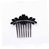 DOITOOL 2pcs Rhinestone Flower Hair Combs for Women Headpiece Hair Accessories Elegant Floral Design for Weddings Proms Parties and Special Occasions view 4