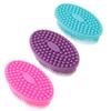 balacoo 3pcs Silicone Shower Brush for Bathing Comfortable Exfoliating Body Cleaning Tool -Grade Silicone Gentle view 1