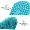 balacoo 3pcs Silicone Shower Brush for Bathing Comfortable Exfoliating Body Cleaning Tool -Grade Silicone Gentle view 4