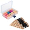Cuttte Eyeshadow Applicators Makeup Brushes - 180PCS Disposable Eyeshadow Brush, Dual Sides Eye Shadow Applicator Sticks, 2.44 Inch Eye Makeup Tools view 1