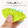 balacoo 5sets Portable Silicone Brush Cleaning Pad Makeup Brush Scrubber Set for Makeup Tools 3pcs*5 view 2