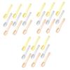 balacoo 27pcs Makeup Scoop Spatula Metal for Creams Skincare Beauty Tool Non-slip Eye Facial view 1