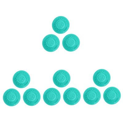 balacoo 12pcs Makeup Brush Cleaning Pad Portable Makeup Brush Cleaner Travel-sized