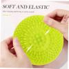 balacoo 4sets Makeup Brush Cleaning Pad Suction Cups Brush Cleaner for Travel for Longevity 3pcs*4 view 2