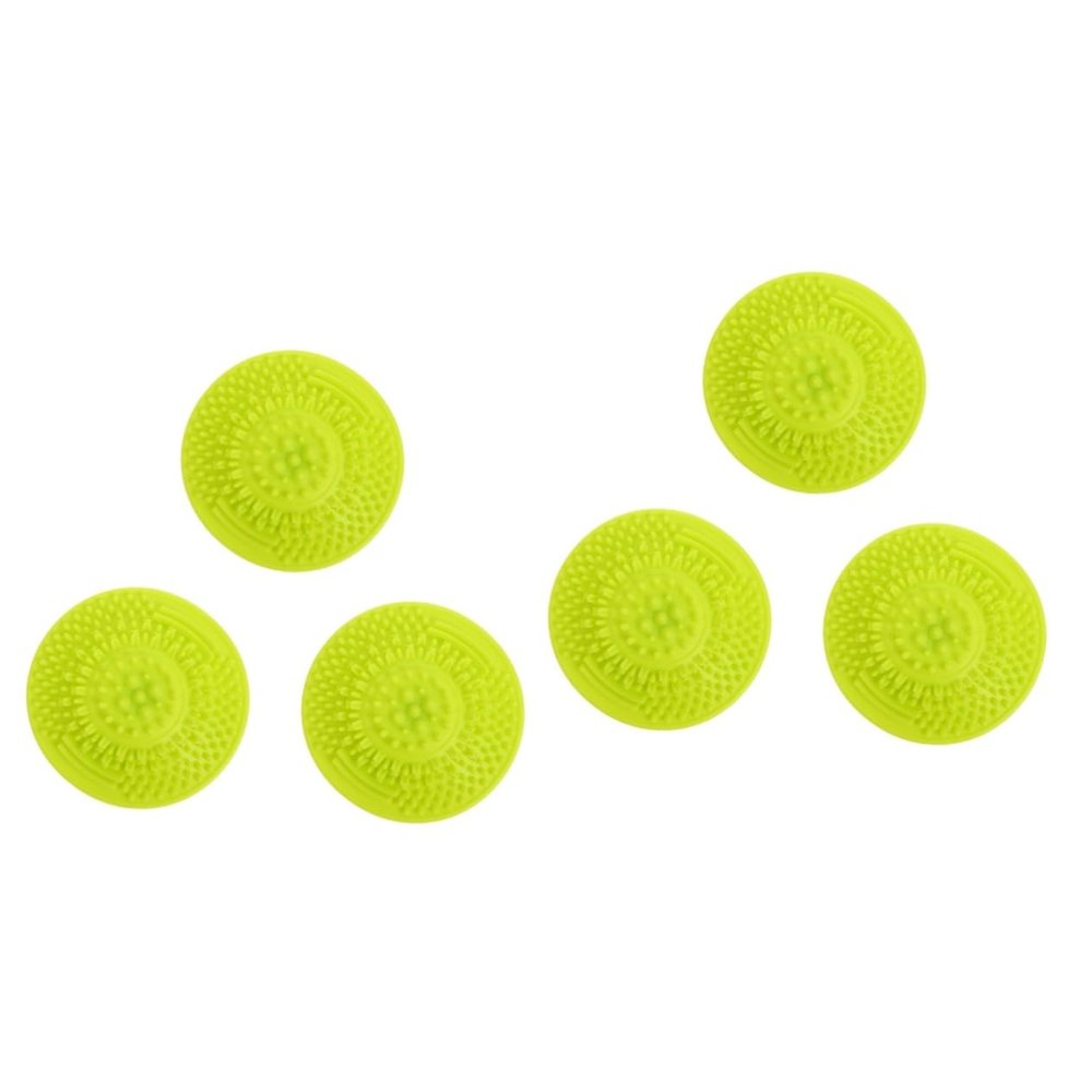 balacoo 2sets Silicone Makeup Brush Cleaner Beauty Brush Cleaning Cup Efficient Cleaning Pad 3pcs*2