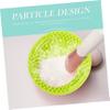 balacoo 2sets Silicone Makeup Brush Cleaner Beauty Brush Cleaning Cup Efficient Cleaning Pad 3pcs*2 view 2