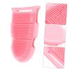 balacoo 3pcs Multipurpose Massage Tool Shampoo Brush Deep Exfoliating Gloves for Body view 2