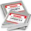 5 Inch Small Disposable Zebra Nail Files 80/100 100/180 Grit Bundle, Each Grit 50 Pcs view 1