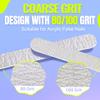 5 Inch Small Disposable Zebra Nail Files 80/100 100/180 Grit Bundle, Each Grit 50 Pcs view 3