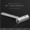 Premium Manual Stainless Steel Safety Razor for a Clean and Smooth Shave - Eco-Friendly and Durable (2) view 2