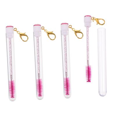 balacoo 12pcs Eyelash Brush Tubes Long Reusable Applicators for Delicate Makeup for Friends Stylish Eyelash Tools