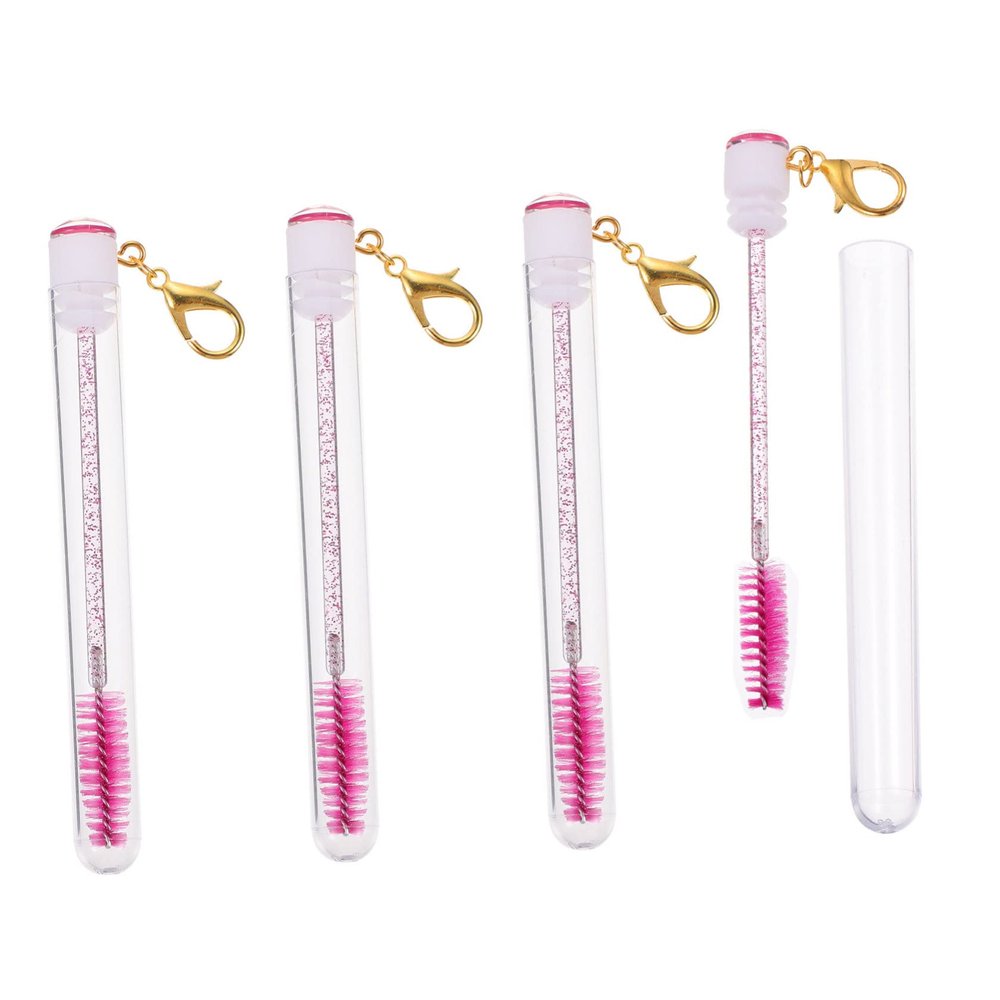 balacoo 12pcs Eyelash Brush Tubes Long Reusable Applicators for Delicate Makeup for Friends Stylish Eyelash Tools
