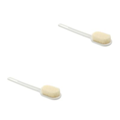 balacoo 2pcs Bathroom Bath Brush Multi-Purpose Leg Scrubber Back Massager Soft Cleaning Brush
