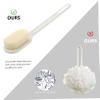 balacoo 2pcs Bathroom Bath Brush Multi-Purpose Leg Scrubber Back Massager Soft Cleaning Brush view 2