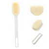 balacoo 2pcs Bathroom Bath Brush Multi-Purpose Leg Scrubber Back Massager Soft Cleaning Brush view 4