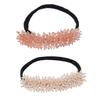 balacoo 2pcs Chic Hair Bun Maker Crystal Hair Jewelry for Women Use Donut Bun Former for Stylish Updos for Daily Wear and Special Occasions view 1